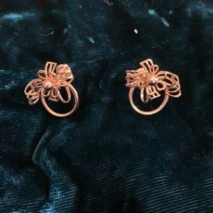 Vintage clip-on earrings